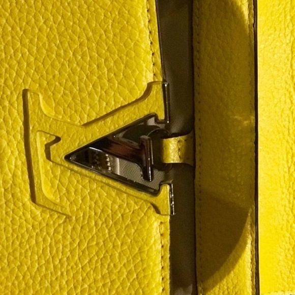 Designer inspired yellow bag - Picture 4 of 12